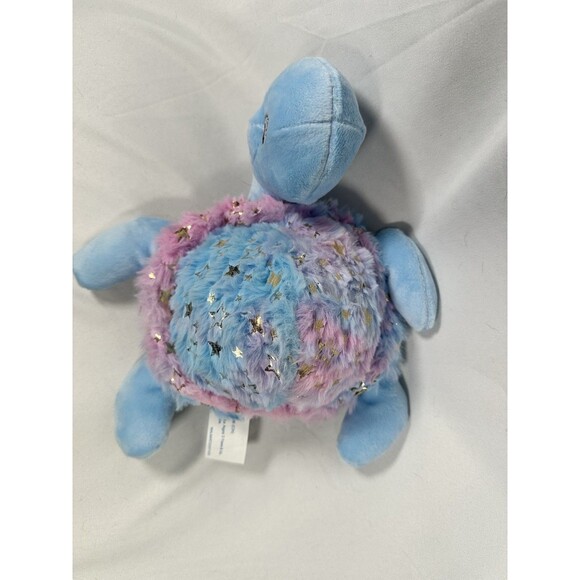 Walmart Turtle 8.5" Blue Plush Stuffed Animal Toy - Sea Life Ocean Silver Stars - Picture 6 of 7